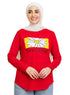 Racing Red Printed Long - Sleeve Design 12 - Khotwh