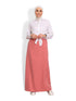 Rosette Sleeve - Less Dress - Khotwh