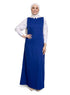 Royal Blue Sleeve - Less Dress - Khotwh
