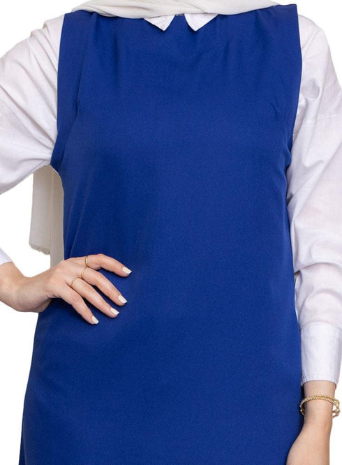 Royal Blue Sleeve - Less Dress - Khotwh