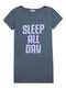 Sale Grey Night Shirt - Design 23 - Khotwh