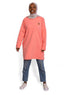 Salmon Rose Basic Tunic - Flower - Khotwh