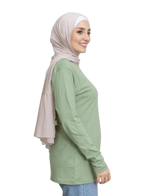 Smoke Green Long - Sleeve - Khotwh