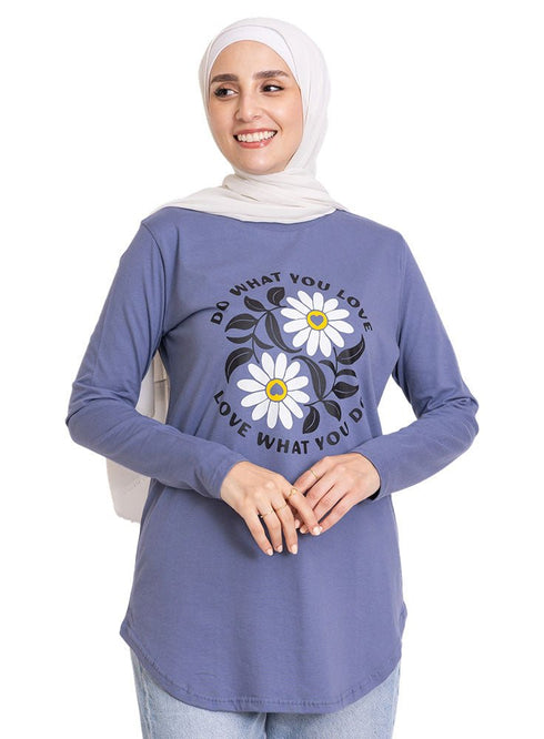 Storm Weather - Design 36 Printed Long - Sleeve - Khotwh