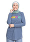 Storm Weather Printed Long - Sleeve Design 25 - Khotwh
