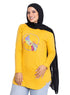Sun Flower Printed Long - Sleeve Design 38 - Khotwh