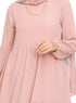 Tan Basic Dress - Khotwh
