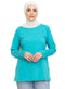 Tile Blue Long - Sleeve - Khotwh
