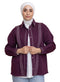 Violet Gabardine Jacket 1 - Khotwh