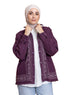 Violet Gabardine Jacket 2 - Khotwh