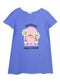 Vista Blue Night Shirt - Design 21 - Khotwh