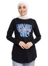 Black Printed Long-Sleeve Design 19
