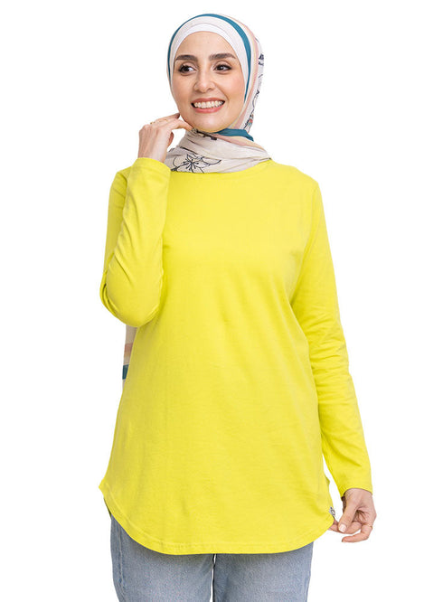Apple Curved Long-Sleeve