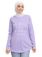 Lilac Printed Long-Sleeve Design 3