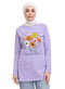 Lilac Printed Long-Sleeve Design 7