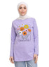 Lilac Printed Long-Sleeve Design 7