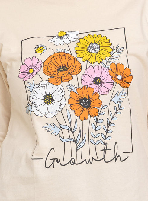 Latte Printed Long-Sleeve Design 7