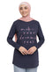 Indigo Printed Long-Sleeve Design 3