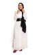 White Basic Dress - Khotwh