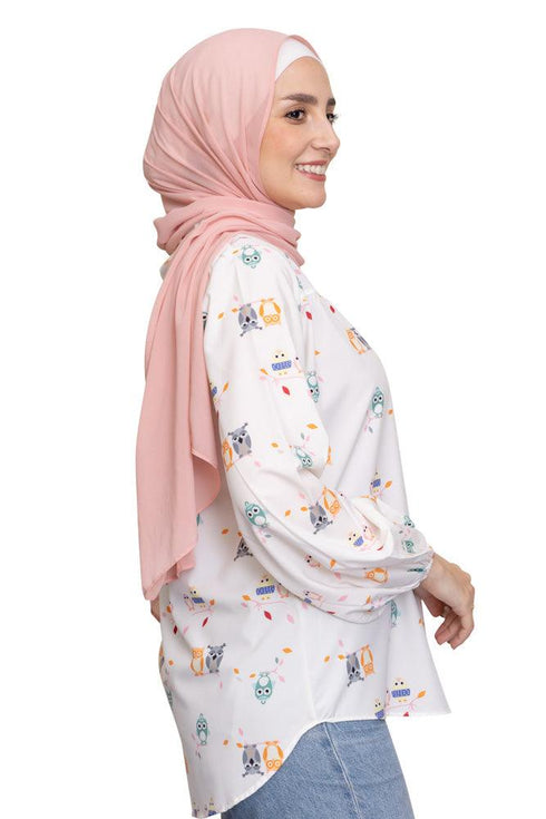 White Design 5 Blouse - Khotwh