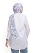 White Long Poplin Shirt - Khotwh