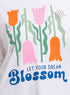 White Printed Long - Sleeve Design 21 - Khotwh