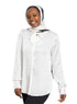 White Satin Tape Blouse - Khotwh